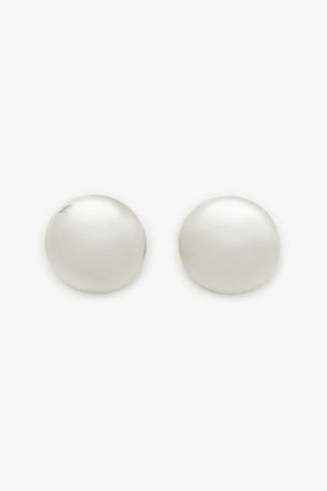 Round Stud Earrings