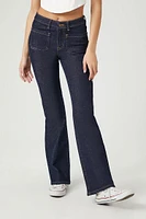 Mid-Rise Flare Jeans