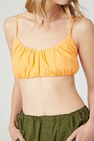 Shirred Scoop Bralette