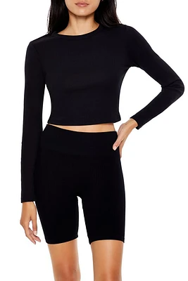 Ribbed Knit Crop Top