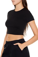 Cropped Crew Tee