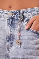 Hello Kitty Heart Keychain