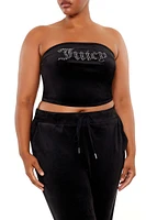 Plus Juicy Couture Tube Top