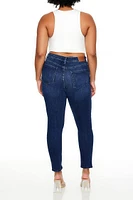 Plus Corset High-Rise Skinny Jeans