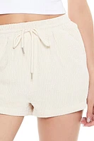 Corduroy Drawstring Pull-On Shorts