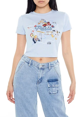 Looney Tunes Graphic Cropped Tee