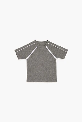 Girls Striped-Trim Tee (Kids)