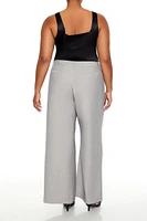 Plus Wide-Leg Pants