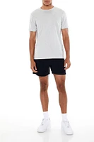 Cotton-Blend Crew Tee