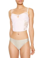 Mid-Rise Thong Panties