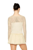 Seamless Netted Crop Top