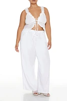 Plus Lace-Trim Cami