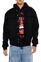 Drop-Sleeve Trucker Jacket