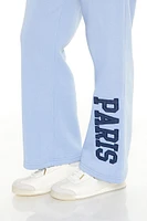 Paris Glitter Heart Sweatpants