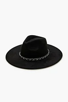 Curb Chain-Trim Fedora