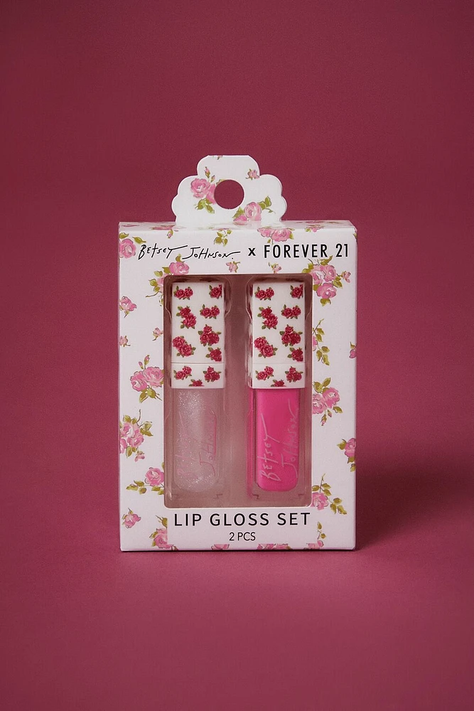 Betsey Johnson Lip Gloss Set