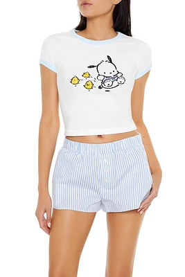 Pochacco Ringer Baby Tee