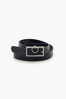 Girls Rhinestone Heart Belt (Kids)