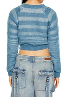 Striped Cropped Sweater