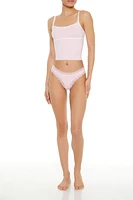 Seamless Polka Dot Lingerie Cami