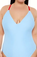 Plus Monokini One-Piece Swimsuit