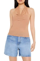Cowl Halter Top