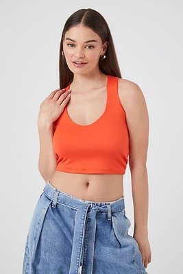 Crisscross Cropped Tank Top