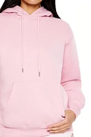 Fleece Drawstring Hoodie