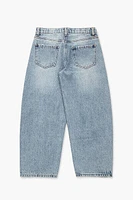 Girls Embroidered High-Rise Jeans (Kids)