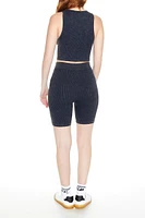 Seamless Ribbed Biker Shorts