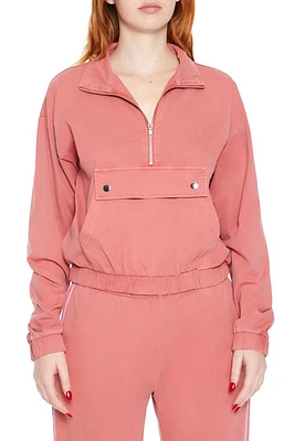 Half-Zip Anorak Jacket