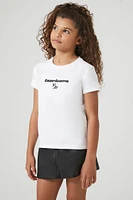 Girls Embroidered Capricorn Tee (Kids)