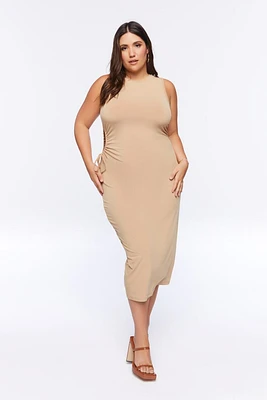 Plus Cutout Midi Dress