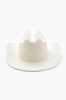 Faux Shearling Cowboy Hat