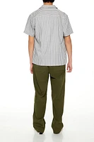 Mid-Rise Baggy Pants