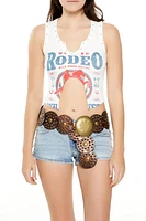 Rodeo Split-Hem Tank Top