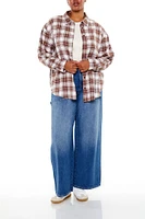 Plus Plaid Flannel Shirt