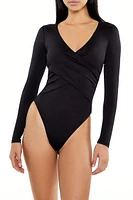 Contour Sculpt Surplice Bodysuit