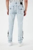 Slim-Fit Moto Cargo Jeans