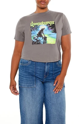 Plus Goosebumps Graphic Baby Tee