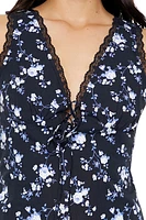 Floral Print A-Line Mini Dress