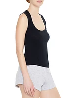 Cotton-Blend Tank Top