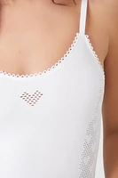 Seamless Heart Lingerie Bodysuit