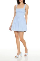 Crochet Lace Mini Tank Dress