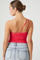 Rosette One-Shoulder Bodysuit