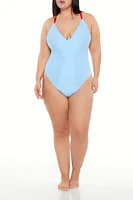 Plus Monokini One-Piece Swimsuit