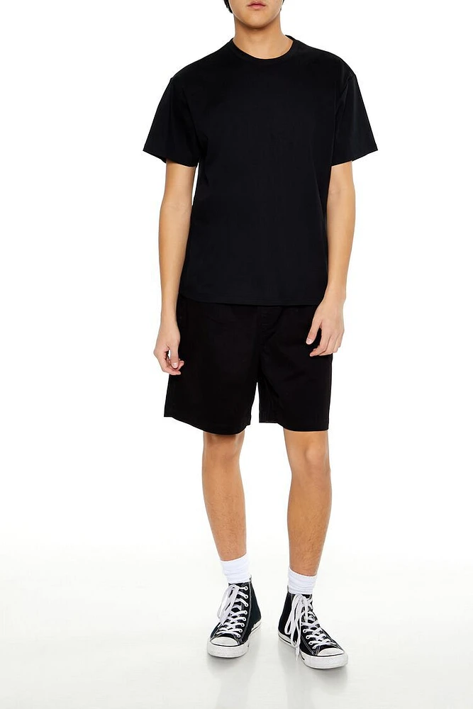 Vented Drawstring Volley Shorts