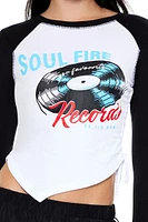 Soul Fire Records Raglan Tee