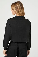 Waffle Knit Crop Top