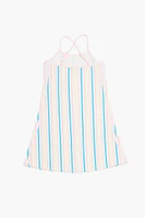 Girls Striped Cami Dress (Kids)